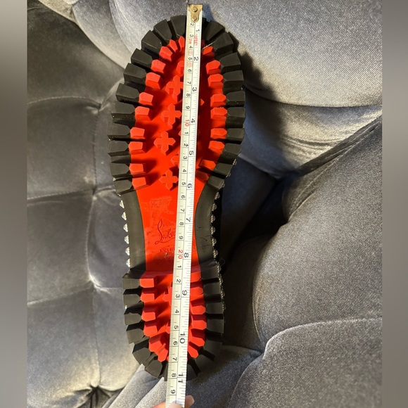 LOUBOUTIN SPIKED BOOTS - Picture 11 of 13